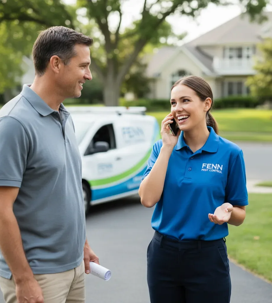 Fenn Pest Control customer support in Dryden
